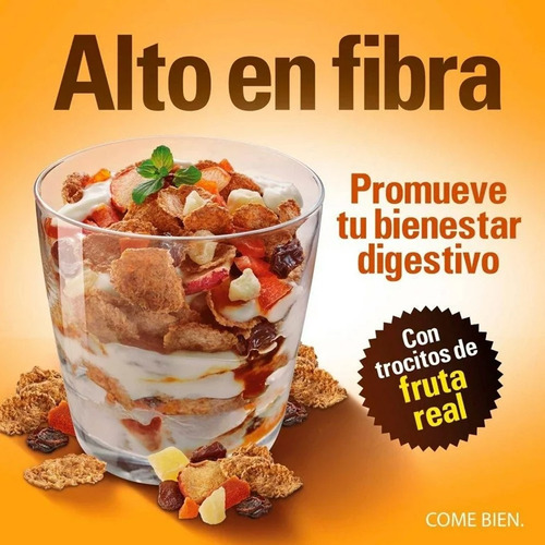 Cereal All Bran Cosecha Frutal Kellogg´s 455 Gr