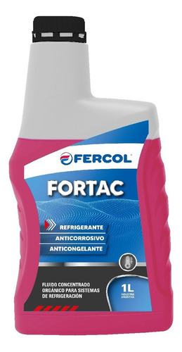 Refrigerante Anticongelante Anticorrosivo Organico Fercol 1l