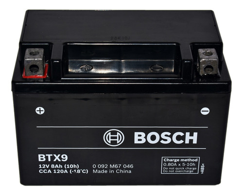 Bateria Agm Bosch 0092m67046