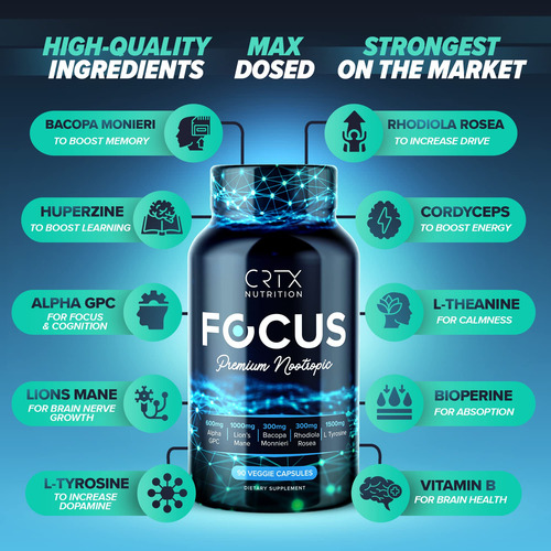 Nootropic Brain Supplements For Memory And Focus - Youthful