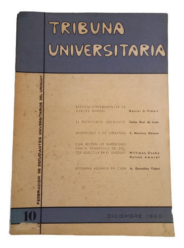 Tribuna Universitaria 10 - Diciembre 1960