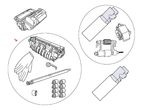 Hp Laser Jet Kit Mantenimiento