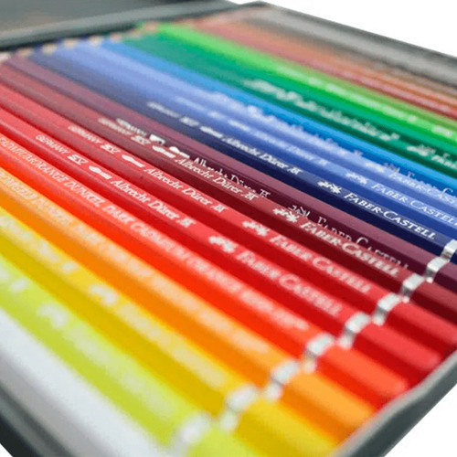 Estuche metálico Albrecht Dürer, 24 colores, acuarela