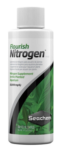 Seachem Flourish Nitrogen 100 Ml  Fertilizante Nitrogeno