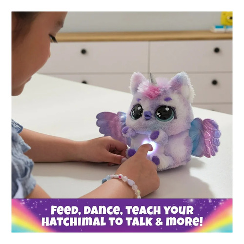 Hatchimals Alive Mystery Pufficorn Interactivo