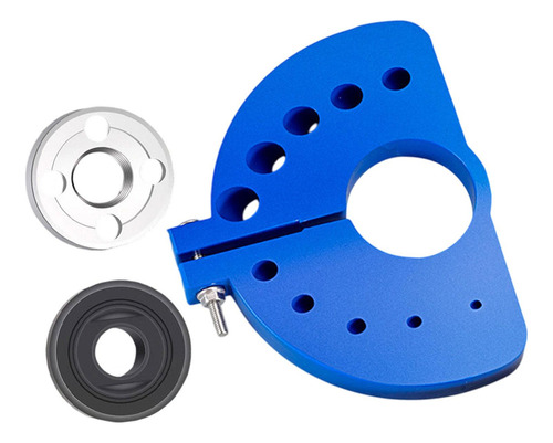 A Taladro De Taladro De La Broca De La Blue W Plate