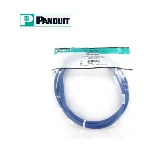 Patch Cord Cat6 Panduit Clase E 2,13 Mts Color Azul