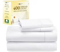 Comprar Juego De Sabanas Tamaño Queen 100% Algodon De 400 Hilos
