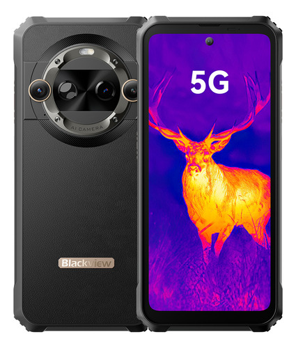 Celular Blackview Bl9000 Pro 5g Smartphone 6.78'' Fhd 24gb Ram 512gb Rom Cámara Termográfica 8800mah Android 14 Nfc