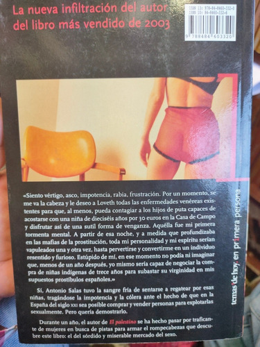 Imagen 2 de 4 de Libro El Año Que Trafique Con Mujeres Antonio Salas