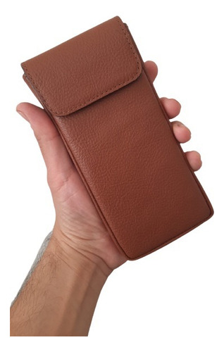 Funda Estuche Cuero Para Zte Blade A54 - Suela Premium Suela Vertical Sin Nada Puesto Para Guardar El Celular Sin Nada Puesto