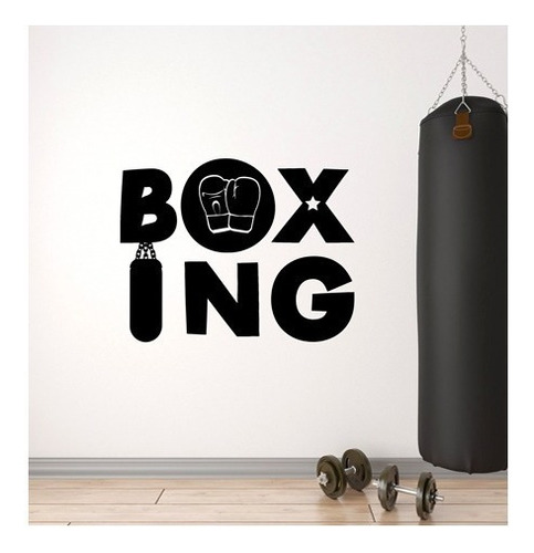 Vinilo Decorativo Deporte Boxeo Mural Boxing