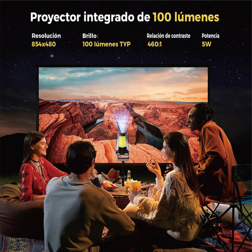 Oukitel Wp100 Titan 16+32gb/512gb 33000 Mah Con Proyector