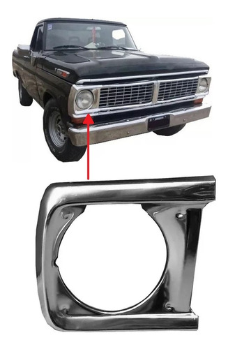 Aro Faro Optica Ford F100 1972 1973 Derecho