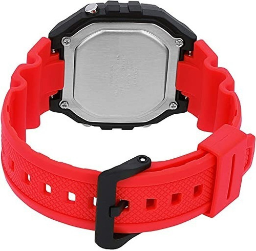 Reloj Casio W-218h-4bv Digital Clasico Retro Rojo Original