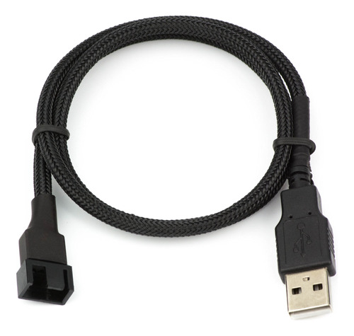 Usb A Manga 3/4-pin Pwm 5v Usb Cable Adaptador De Alimentaci