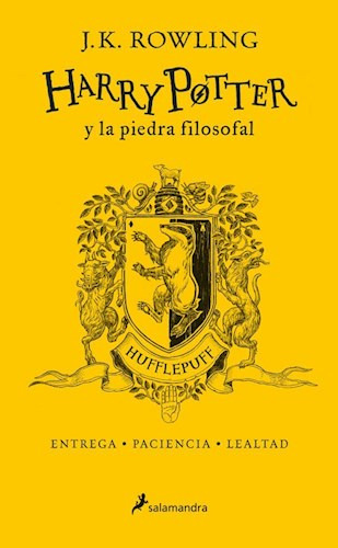 Harry Potter Y La Piedra Filosofal. Hufflepuff