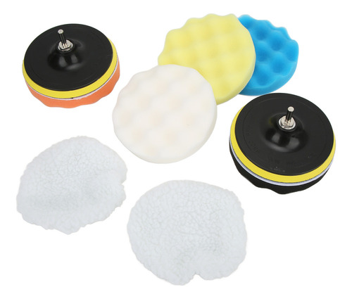 . Juego De Almohadillas De Esponja Pulidora Y Pulidora For