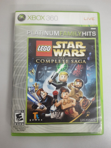 Lego Star Wars The Complete Saga Xbox 360 Original C/ Manual