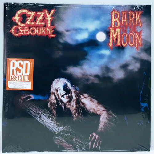 Lp Ozzy Osbourne Bark At The Moon, versión de álbum de edición limitada en vinilo sellado