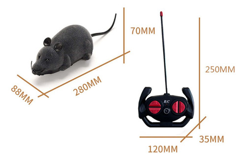 Simulação De Controle Remoto Ratos Brinquedo Interativo
