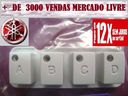 Botoes Abcd Peças Teclado Yamaha Psr S710 Original S/juros