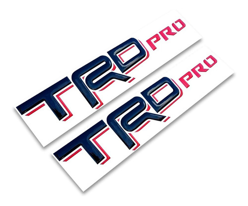 Emblema Trd Pro Toyota Para Hilux, Tacoma, Meru, 4runner.