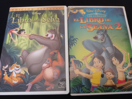 El Libro De La Selva 1 Y 2 ( Dvd )