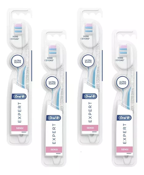 Cepillo De Dientes Oral-b Expert Sensi Ultra Suave Pack X4