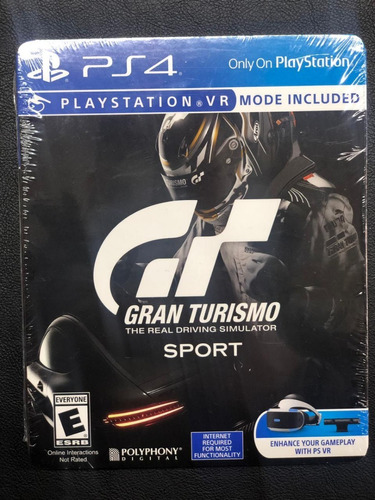 Gran Turismo Sport Caja Metálica Ps4 (sellada) Impacto Games