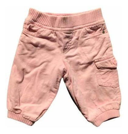 Pantalón Baby Cottons 6 Meses Corderoy Rosa