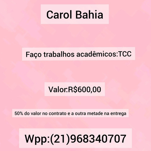 Imagem 1 de 1 de Faço Trabalhos Acadêmicos (tcc)