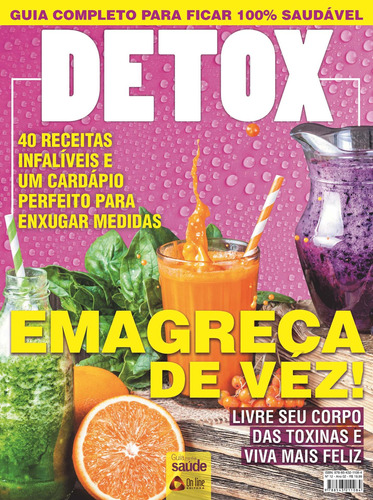 Guia minha saúde - Detox - Vol. 12, de On Line a. Editora IBC - Instituto Brasileiro de Cultura Ltda, capa mole em português, 2018