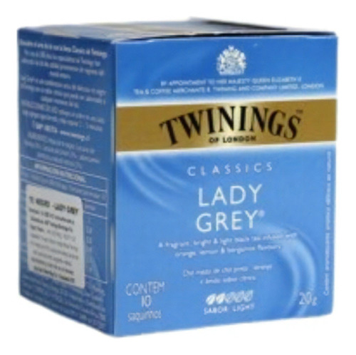 Te Twinings Lady Grey 10 Sobres