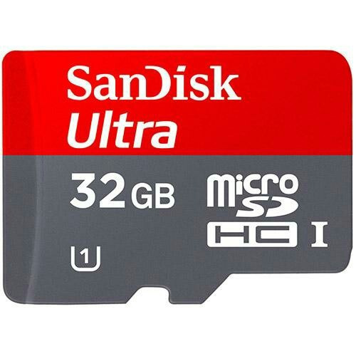 Cartão Micro Sd Sandisk Hc1 Ultra 32gb 80mb/s