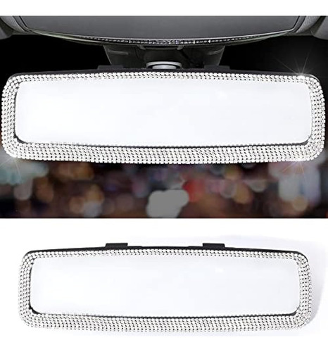 Livtee Bling Car Rearview Mirror, Car Bling Decorations Espe