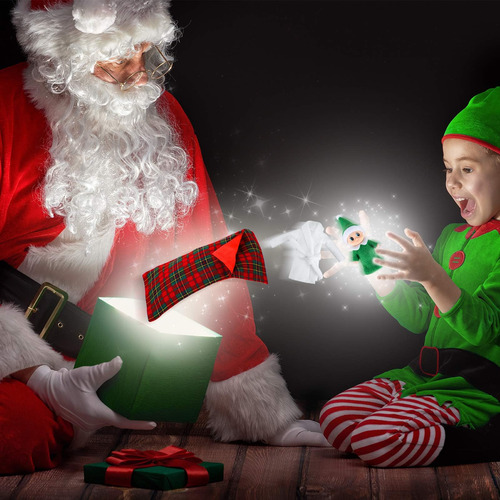 Skylety 2 Piezas De Muñecas Elfos De Navidad Bebés Gemelos R