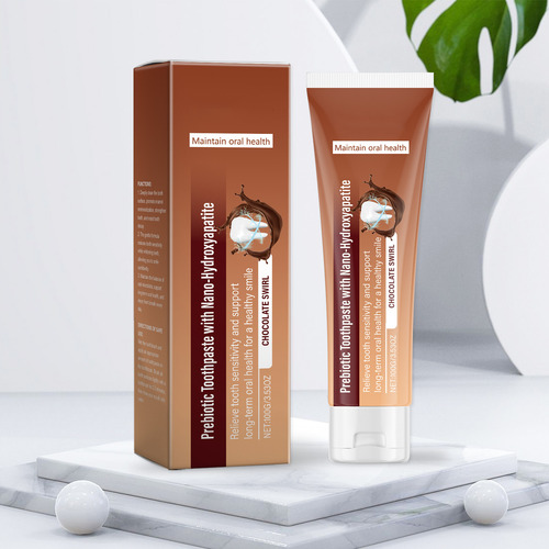 D Creme Dental Branqueador Com Sabor De Chocolate Embranquec
