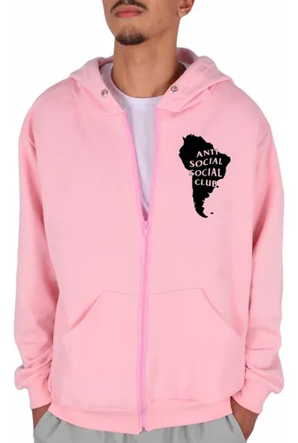 Moletom hotsell antisocialsocialclub rosa