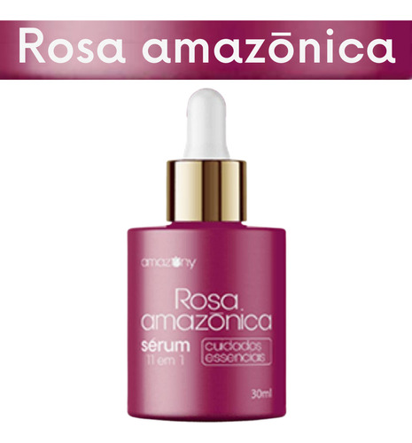 Rosa Amazônica Mosqueta+ácido Hialuronico+retinol+verisol 1u Tipo de pele Todo tipo de pele