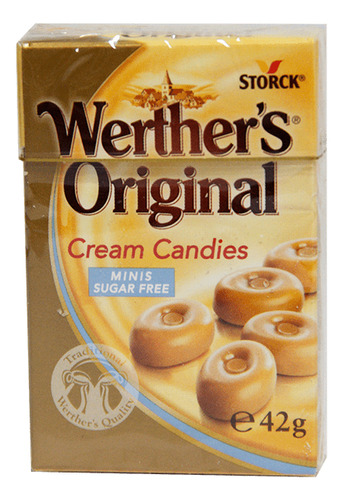 Werther S Caramelo Minis Sin Azucar X 42