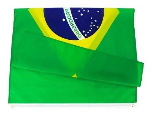 Bandeira  Oficial 1,50x0,90m C/ Anilhas P/ Mastro Promoção