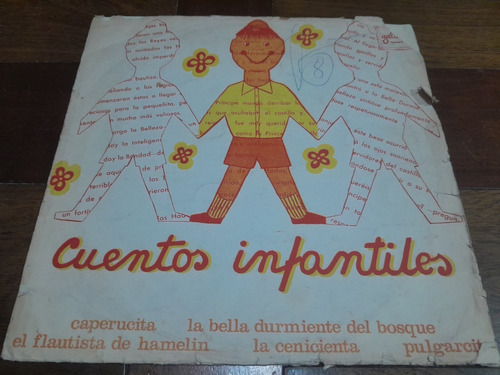 Lp Vinilo - Cuentos Infantiles - Caperucita/cenicienta/bella