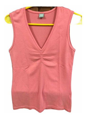 Musculosa De Mujer Marca Ver Color Rosa Talle S Impecable
