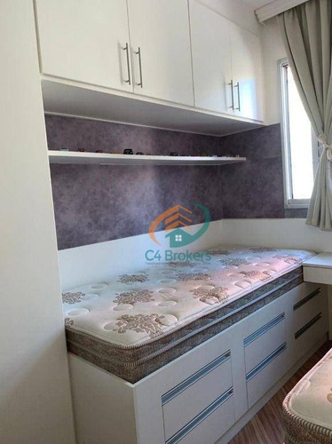 Imagem 11 de 26 de Apartamento Com 2 Dormitórios À Venda, 49 M² Por R$ 280.000,00 - Jardim Rossi - Guarulhos/sp - Ap4816
