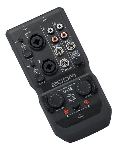 Zoom - U-24 - Interfaz Audio Usb 2in/4out