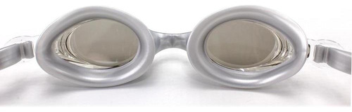 Oculos Natação Espelhado Leader Comfoflex Cor Prata