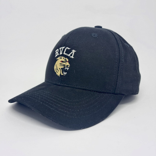 Boné Rvca Mascot Snapback Preto