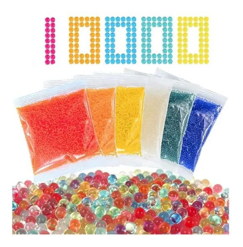 10.000 Bolas De Gel Para Pistola De Juguete Orbis Hidrogel