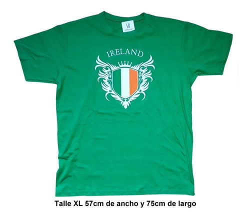 Imagen 3 de 6 de Remeras Celtas San Patricio Irlanda Estampado Vinilo Oferta